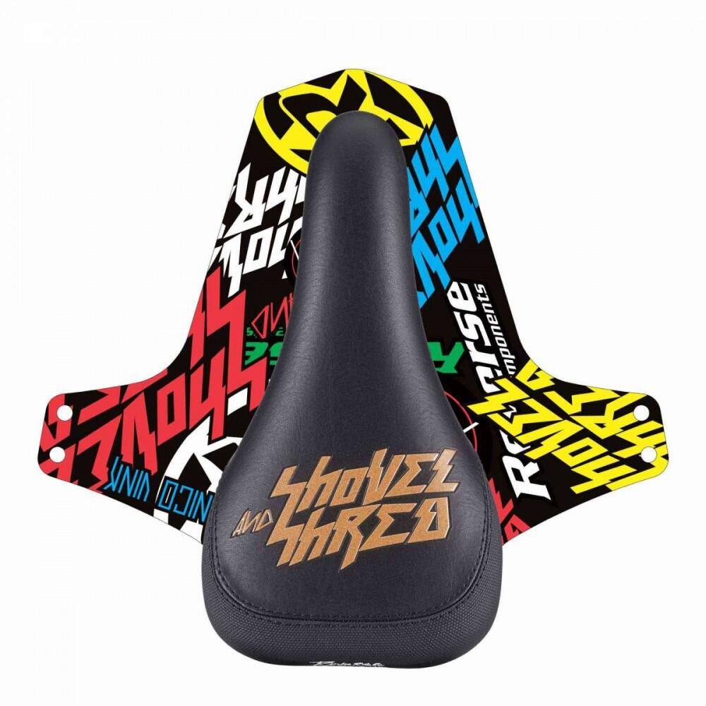 Shovel & Shred Zadel - Zwart/Koper 2/5