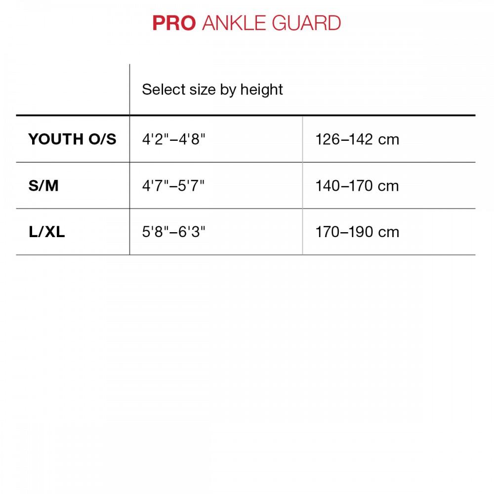 Schienbeinschoner Pro-X Ankle Unisex Erwachsene G FORM 3/3
