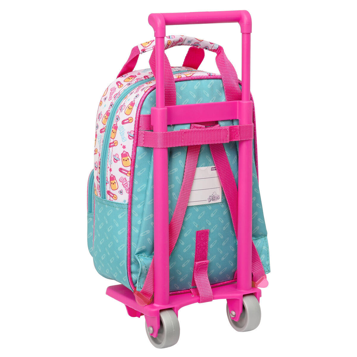Trolley per la Scuola The Bellies Bianco 2/3