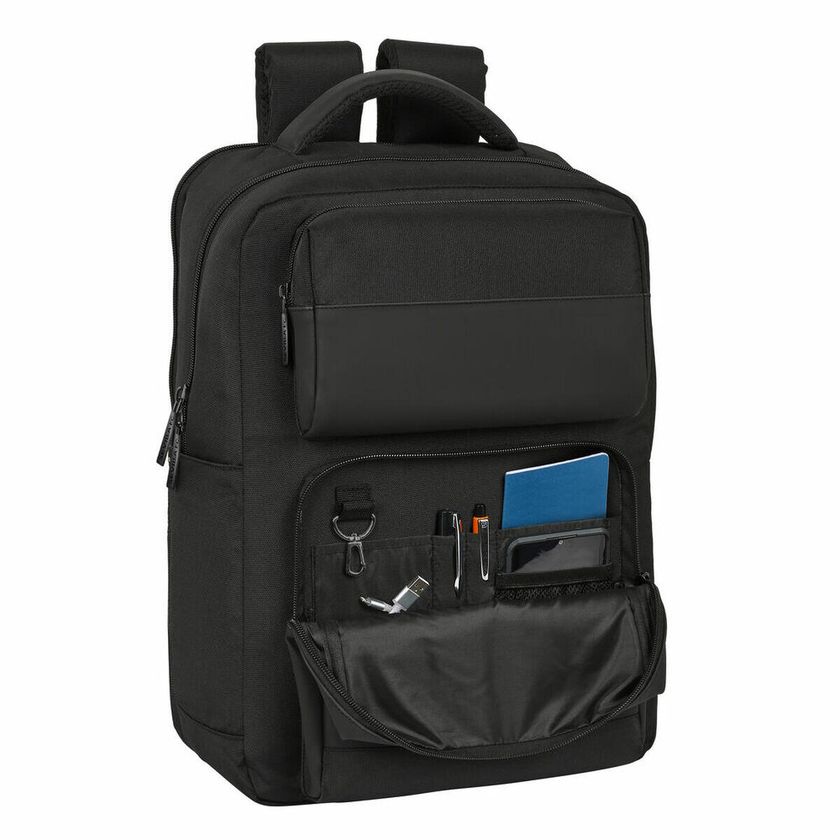 Mochila para notebook Sevilla Fútbol Club Premium Preto 2/5