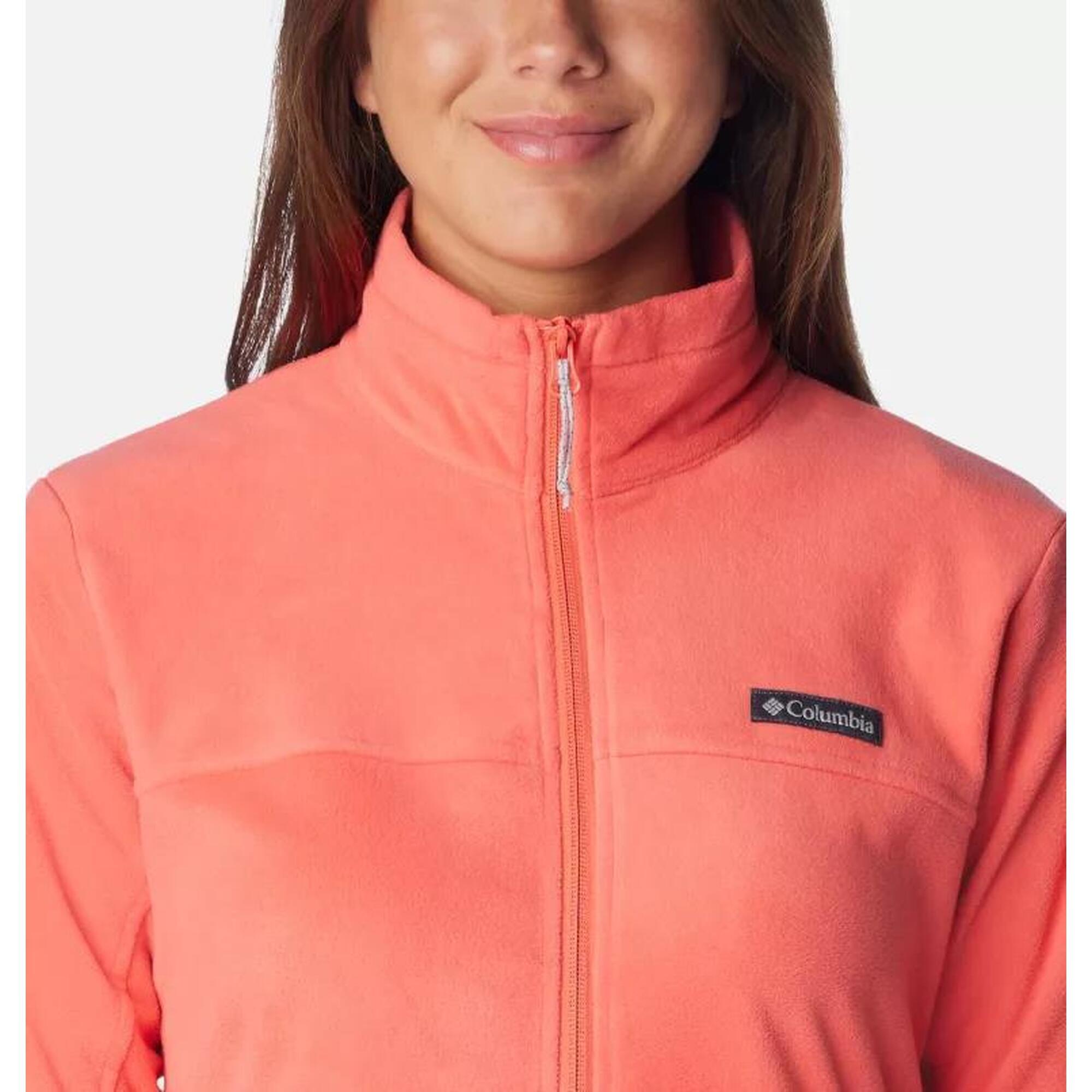 Női polár pulóver, Columbia Ali Peak Full Zip Fleece, rózsaszín