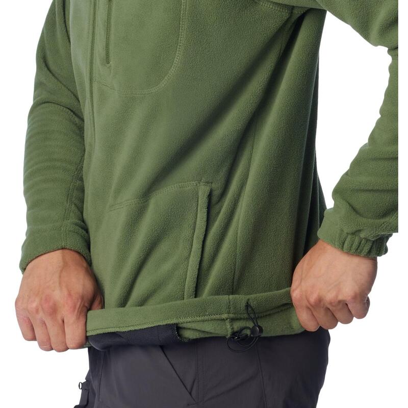 Férfi polár pulóver, Columbia Fast Trek II Full Zip Fleece, zöld