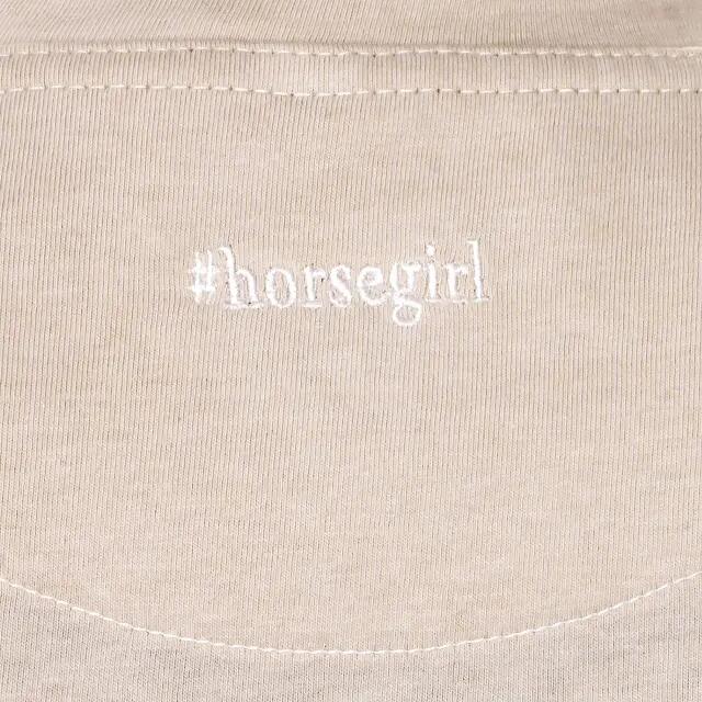 Damen Kurzarm Shirt EQUESTRIAN QUEEN Jade 24SS Dunkelblau/Hellbeige/Grün 4/7