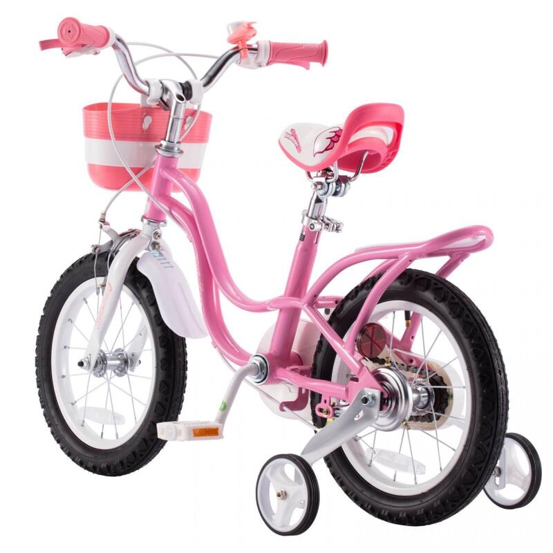 Bicicleta Royal Baby Little Swan Coaster Brake 14 Pink