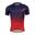 Tricou maneca scurta Force MTB Angle albastru/rosu L