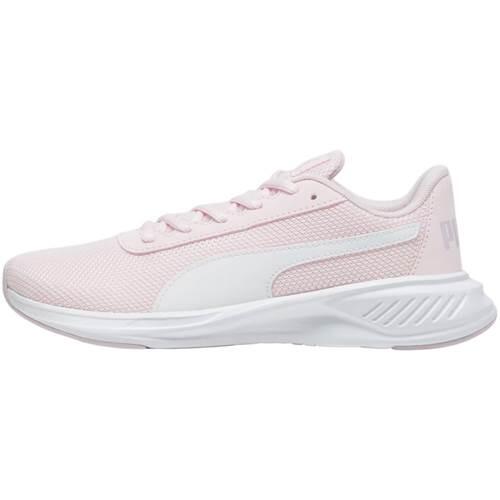 Scarpe Donna Puma Night Runner V2 Bianco Rosa 5/6