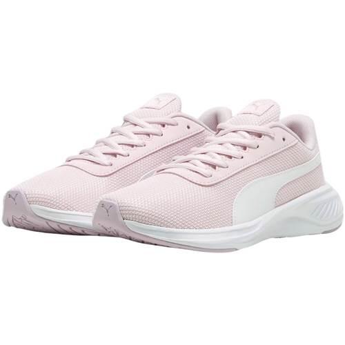 Scarpe Donna Puma Night Runner V2 Bianco Rosa 2/6