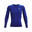 Tricou cu mânecă lungă Under Armour HeatGear compresie albastru