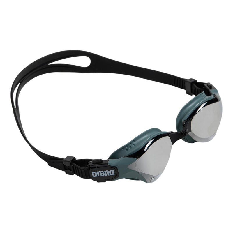 Lunettes de natation Arena Cobra Tri Swipe Mirror Argent/Vert