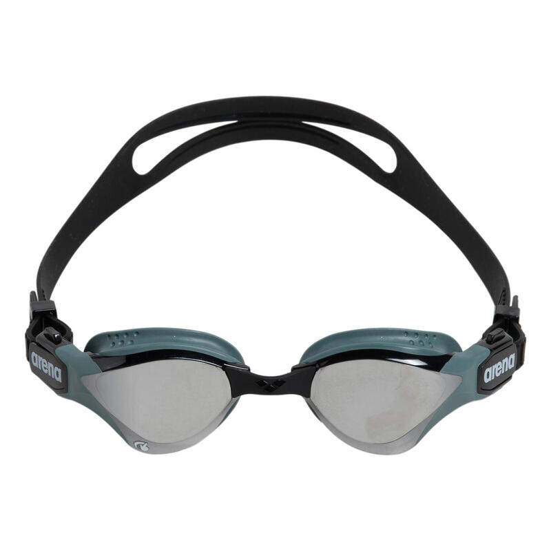 Lunettes de natation Arena Cobra Tri Swipe Mirror Argent/Vert