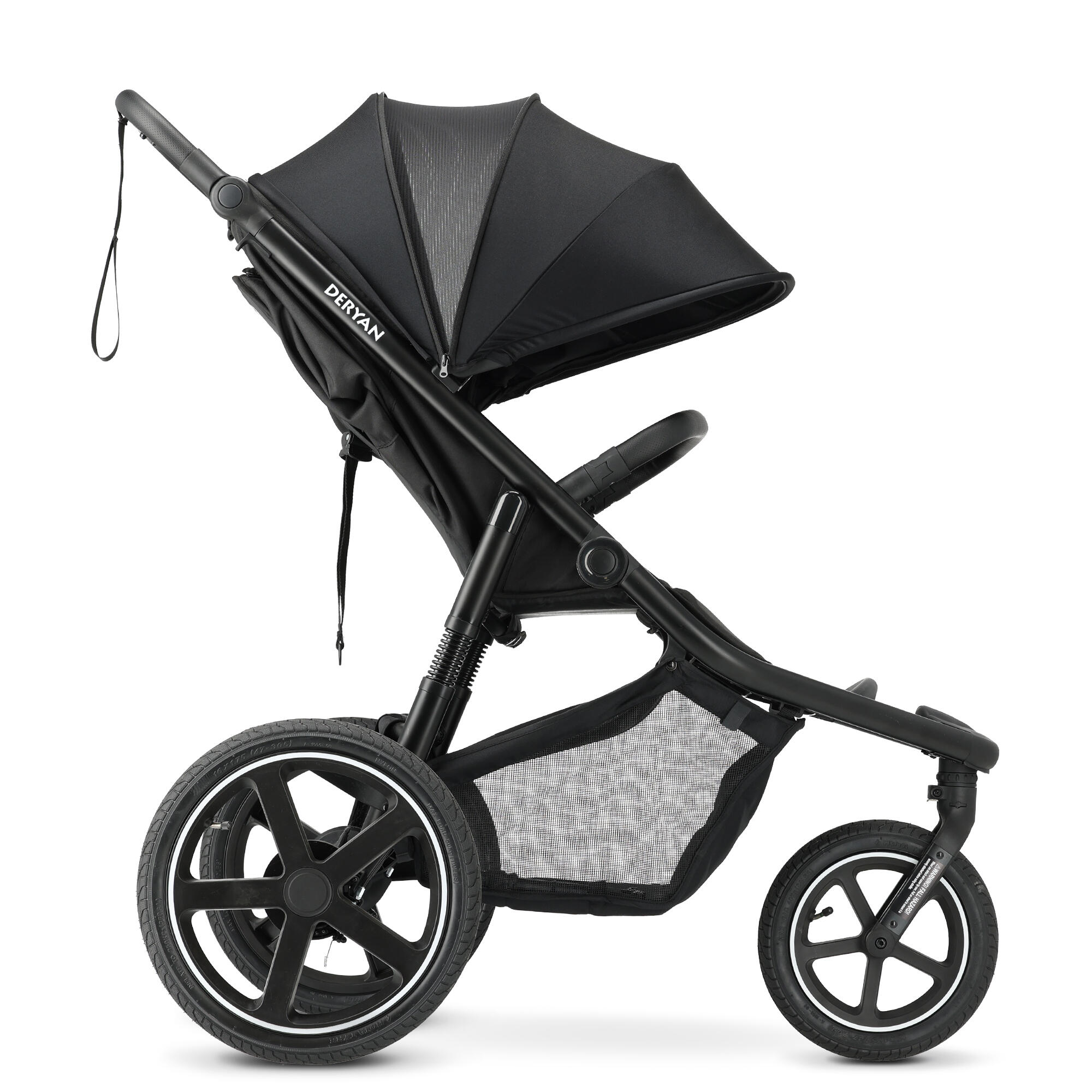 Deryan Luxe Bolt hardloop kinderwagen - Jogging buggy - Runner - All Terrain 2/8