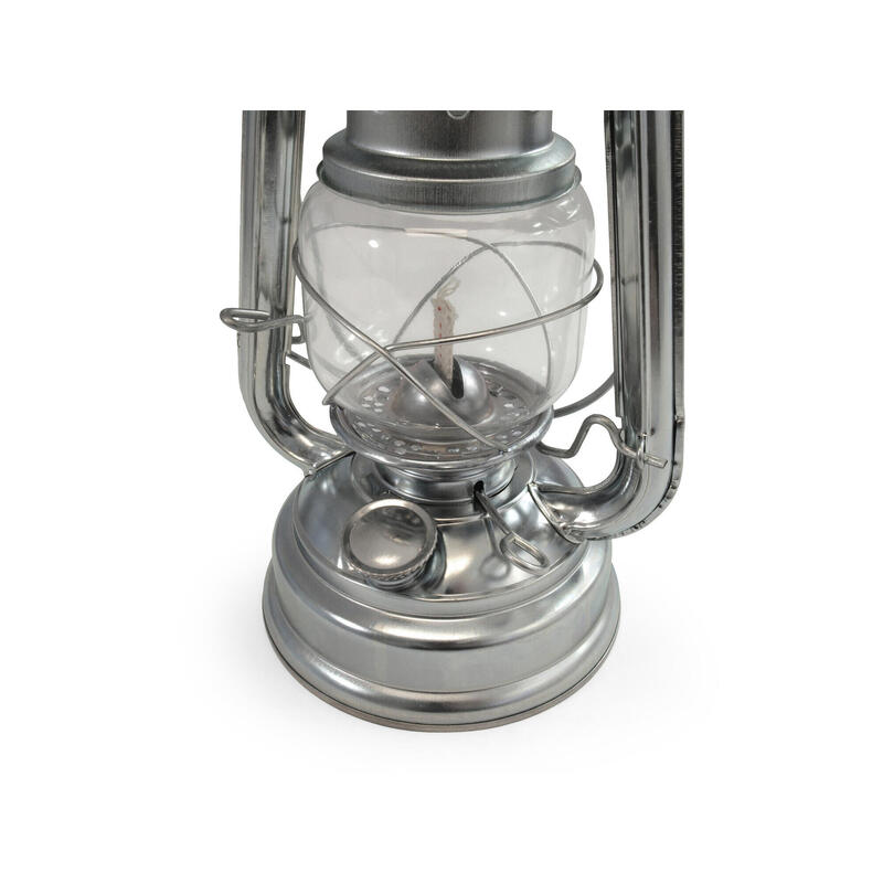 Origin Outdoors Farol de tormenta Hurricane - Galvanizado