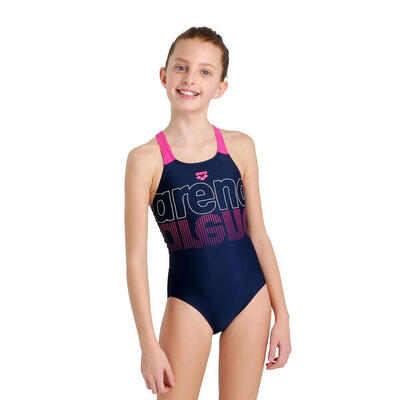 Costume intero Ragazza - V Back Graphic