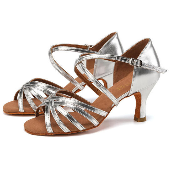 Scarpe da ballo da donna e salsa Burtan Havana 7 cm