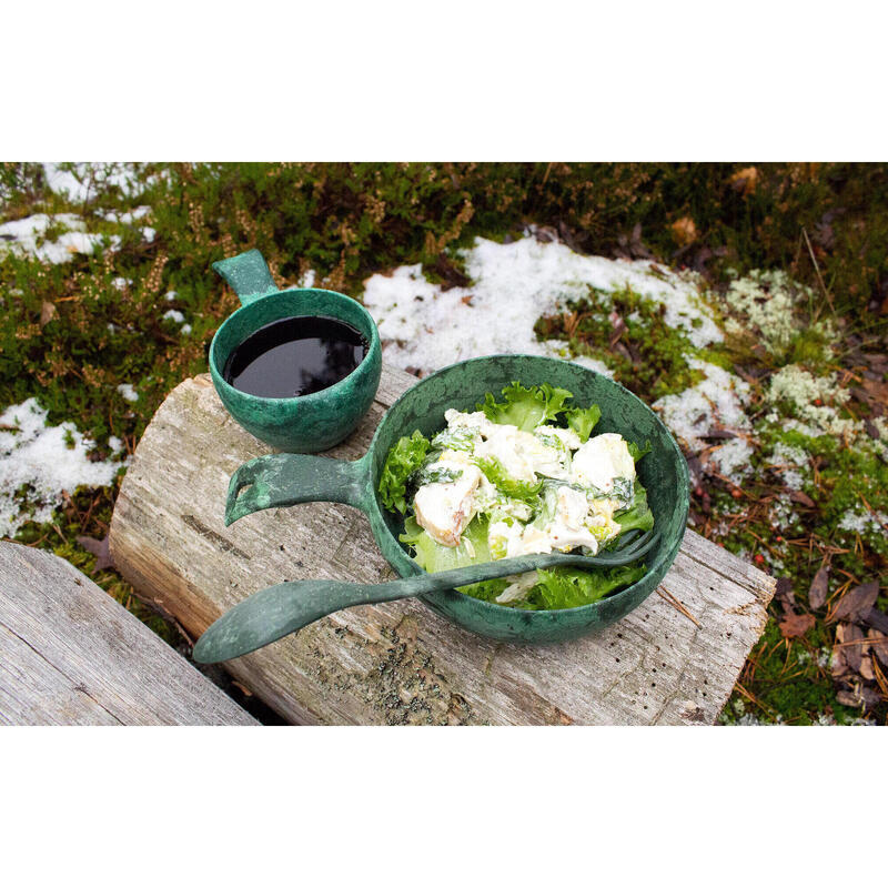 Kupilka 21 Classiques Tasses avec Cuillère-Conifère (Vert)