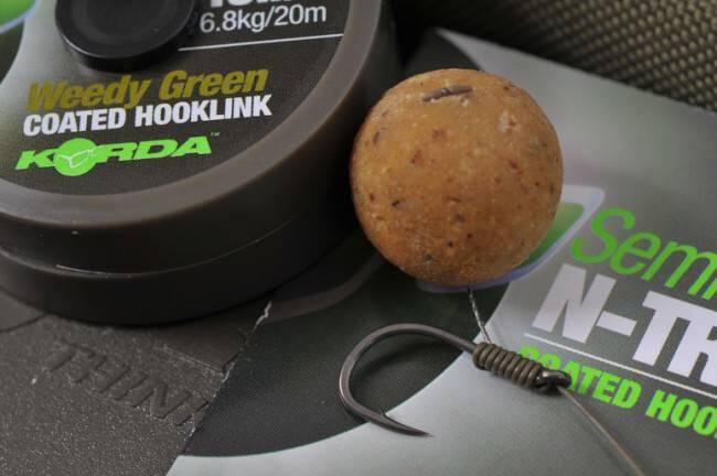Korda N-TRAP Semi-Stiff Green 20m 15 lb - Korda Klein Materiaal 4/4