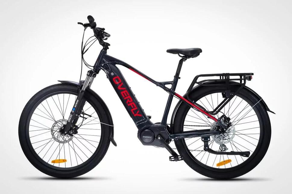Rower Elektryczny Overfly Bolt Plus 12,8 Ah / 615 Wh Zasięg 70-100 km