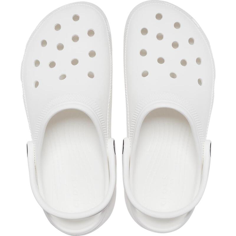 Crocs Adultos Classic Platform Zuecos para Mujeres