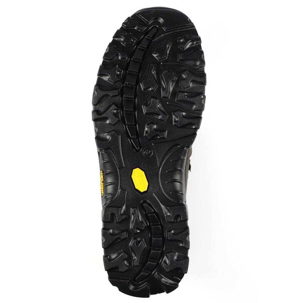 BOTA GR10353 TREKKING PARA ADULTO COURO ENCERADO CASTANHO - VIBRAM + SYMPATEX 3/6