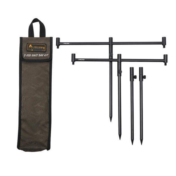 Kit Avenger Buzz Bar – fino a 3 canne, 20–34 cm, completamente regolabile 3/3
