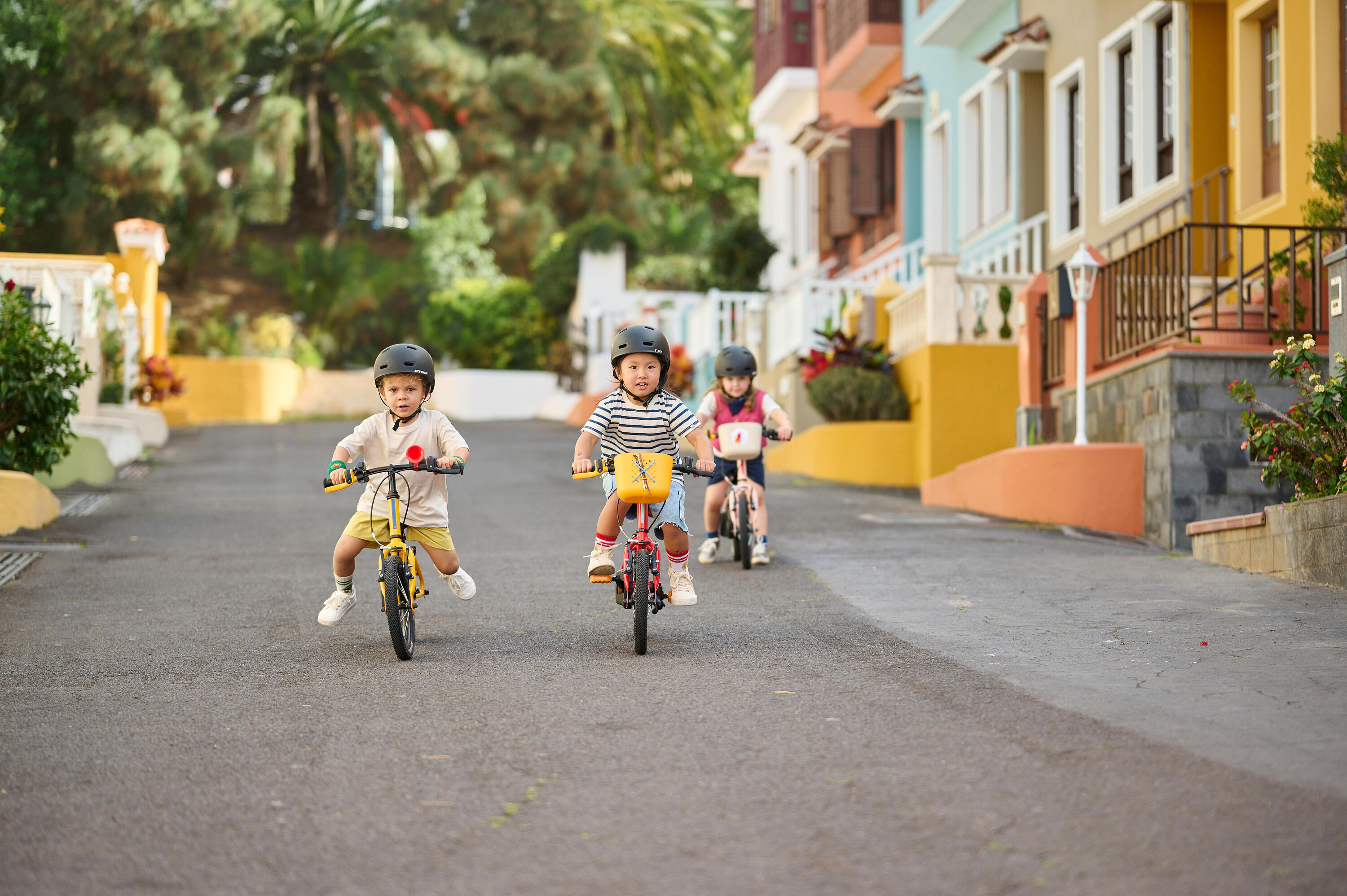 Seconde vie VELO ENFANT 2EN1 DRAISIENNE 3-5 ANS 14 pouces - DISCOVER 500  Jaune 4/5
