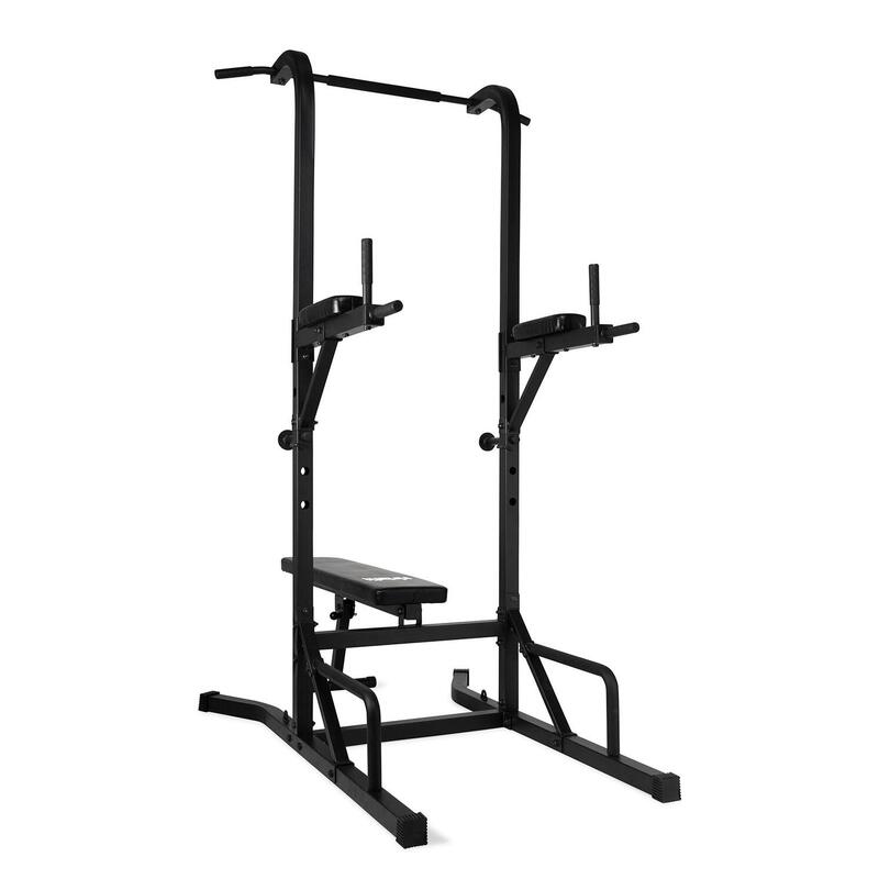 APARAT MULTIFUNCTIONAL VIRTUFIT POWER TOWER DELUXE CU BANCA FITNESS