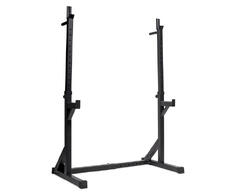 Support de squat ajustable - Repose-haltères - Avec repose-dips