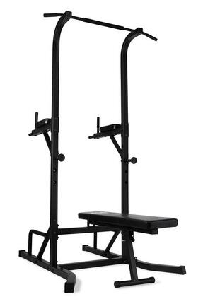 Power Tower Deluxe avec banc de musculation - Banc de musculation