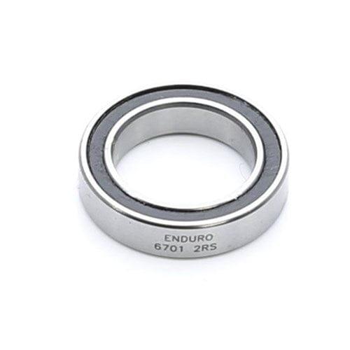 Enduro Sealed Radial Bearing 6701 2RS Abec 3 (C3) - 12 x 18 x 4mm