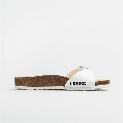 Sandálias Birkenstock Madrid Bf para mulher Branco 4/12