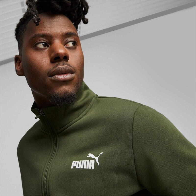 Survêtement Puma Clean Sweat Suit, Vert, Hommes