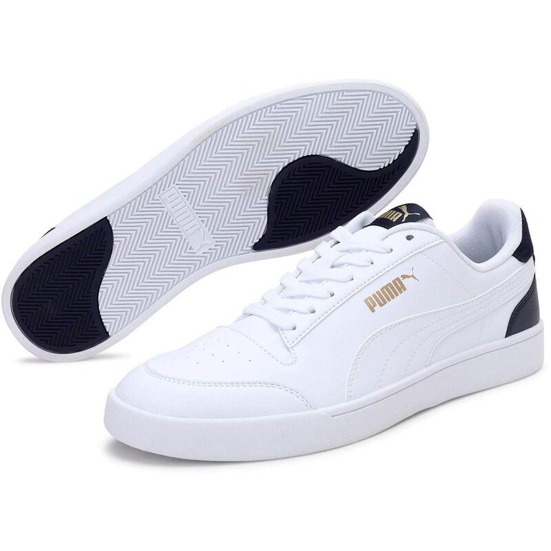 Pantofi sport unisex Puma Shuffle, Alb