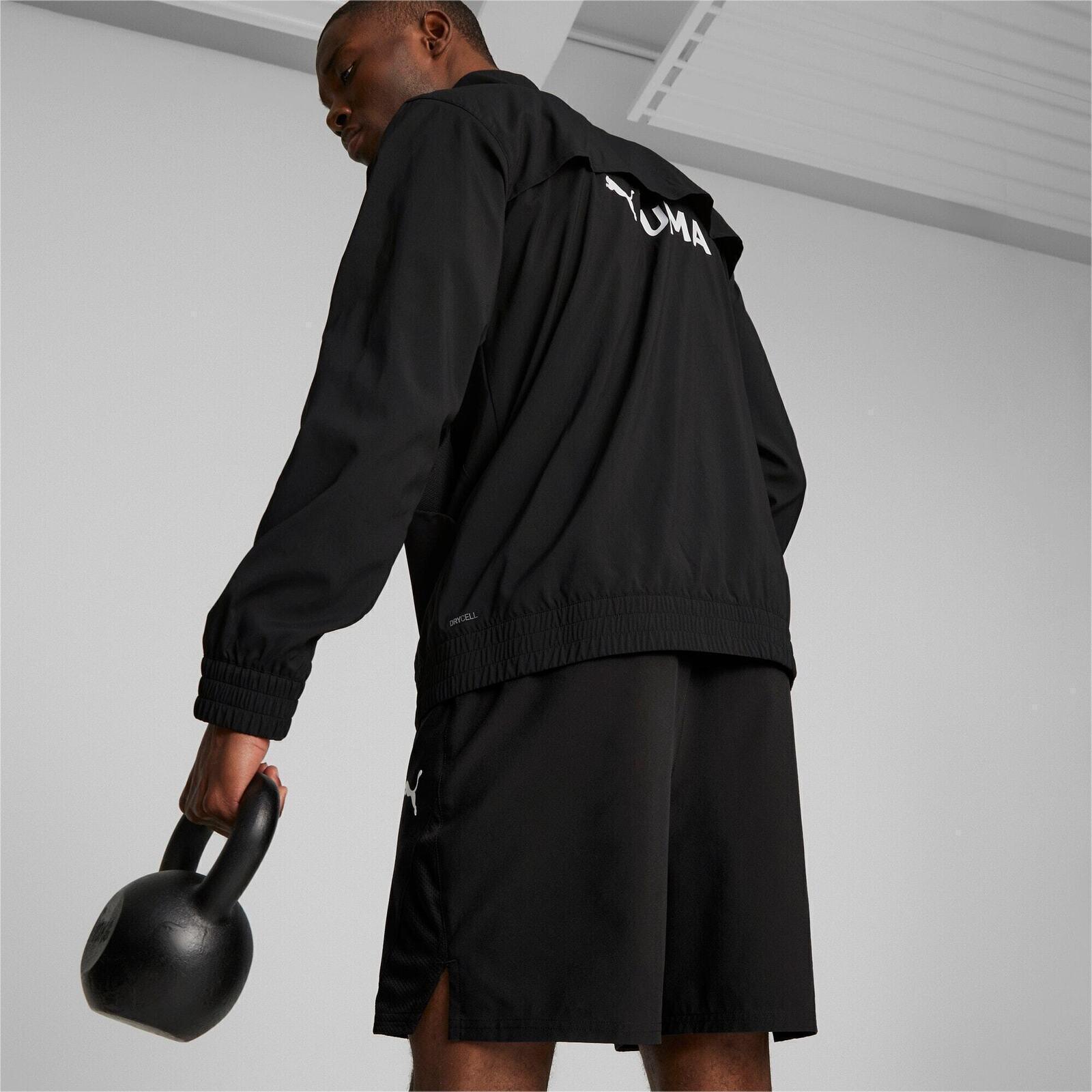 Jasje Puma Zip-up Tracksuit Jacket Fit Woven, Zwart, Mannen 5/5