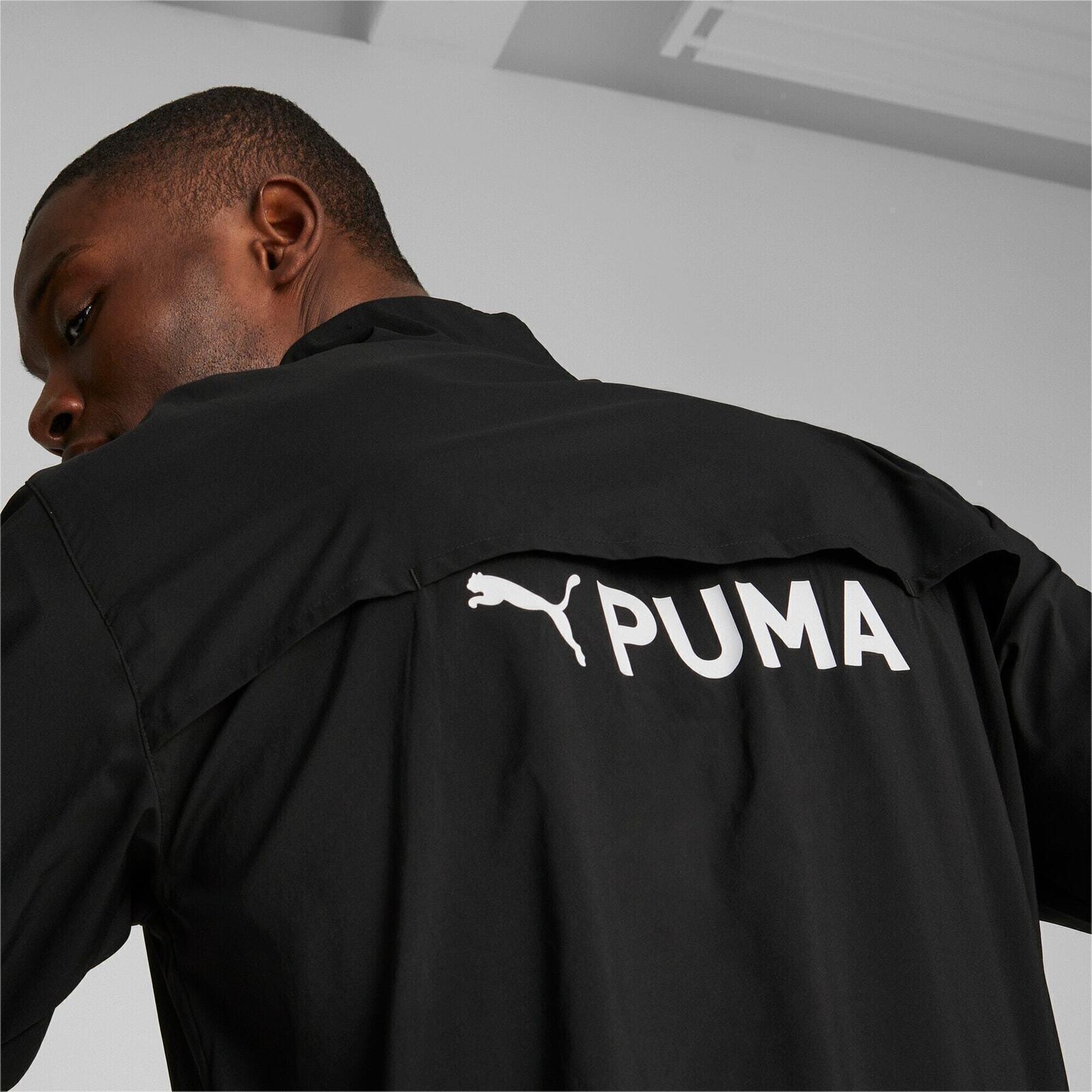 Jasje Puma Zip-up Tracksuit Jacket Fit Woven, Zwart, Mannen 2/5