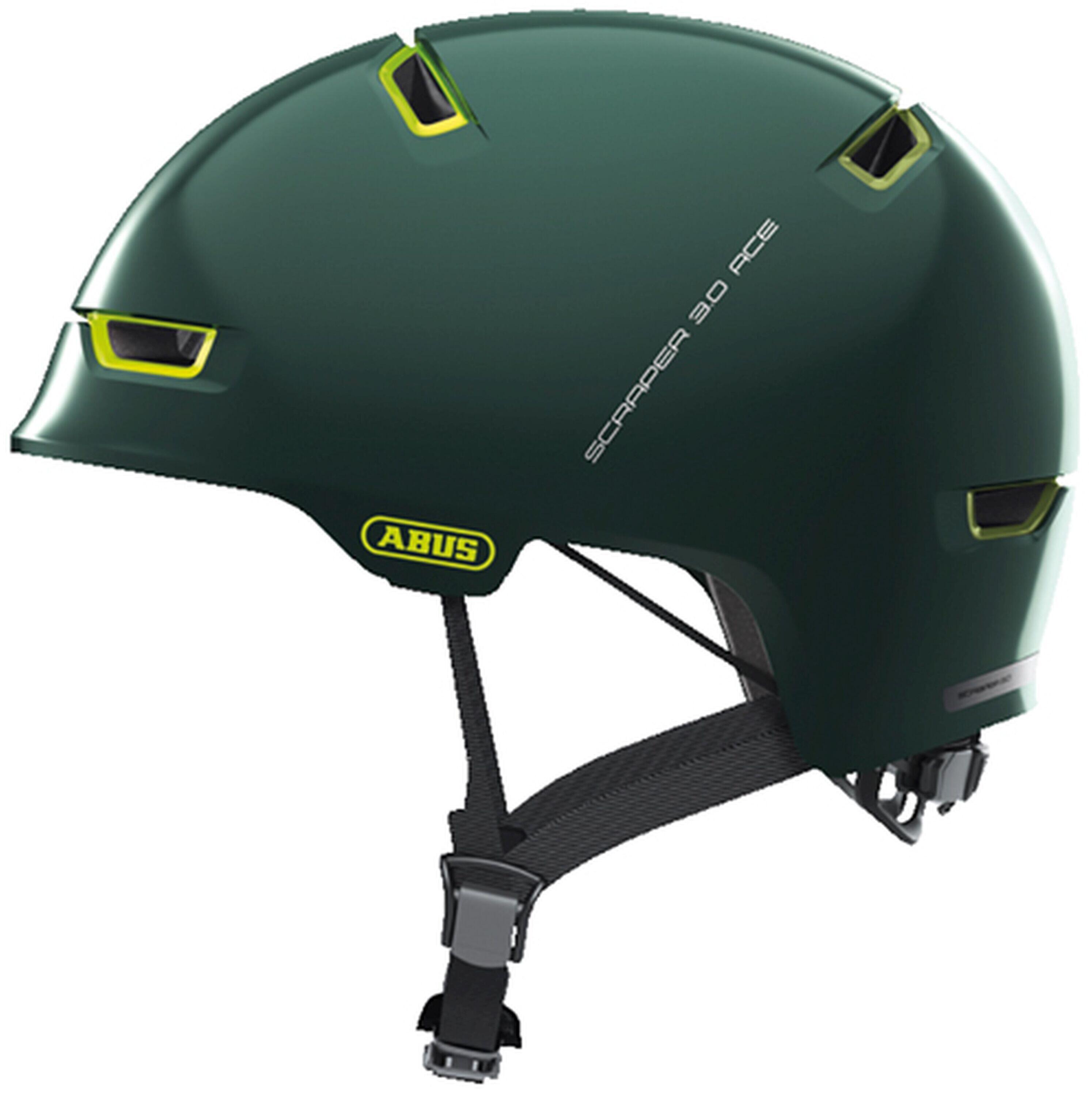 Kask rekreacyjny „Scraper 3.0 Ace”, zielony