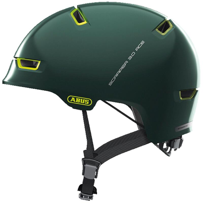 Kask rekreacyjny „Scraper 3.0 Ace”, zielony