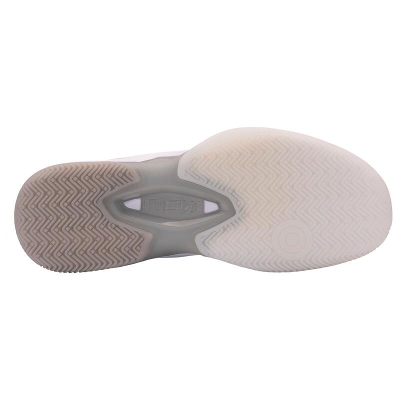 AT10 Chaussures de padel Blanc / Gris