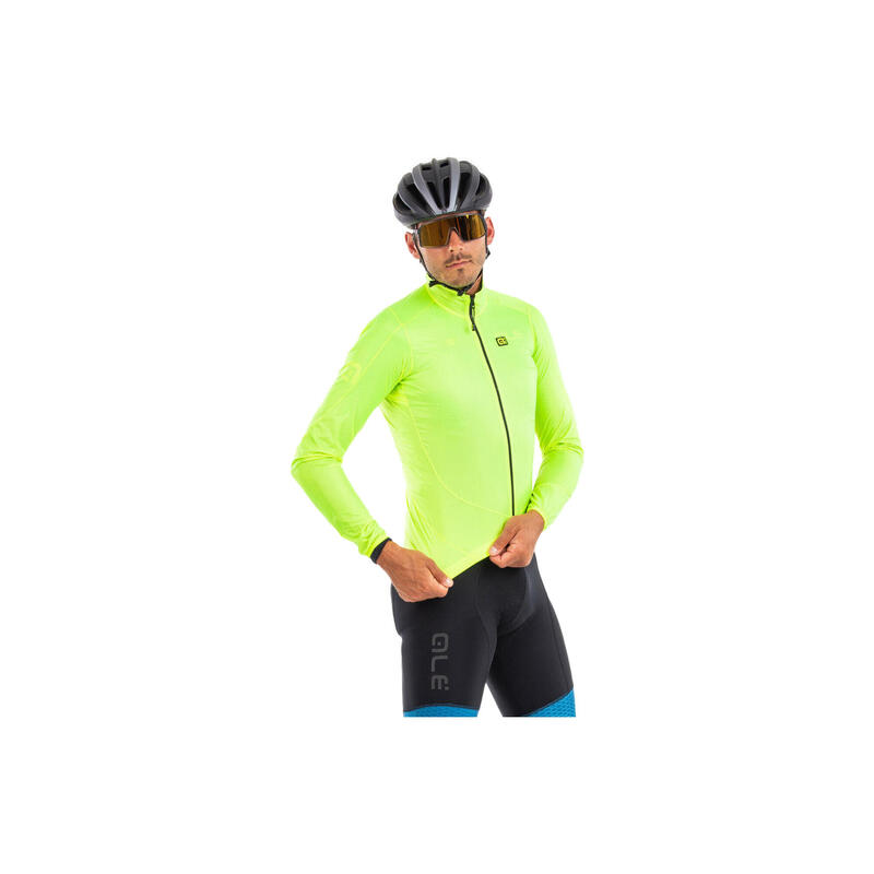 Chaqueta de manga larga Alé Light Pack Amarillo Fluorescente