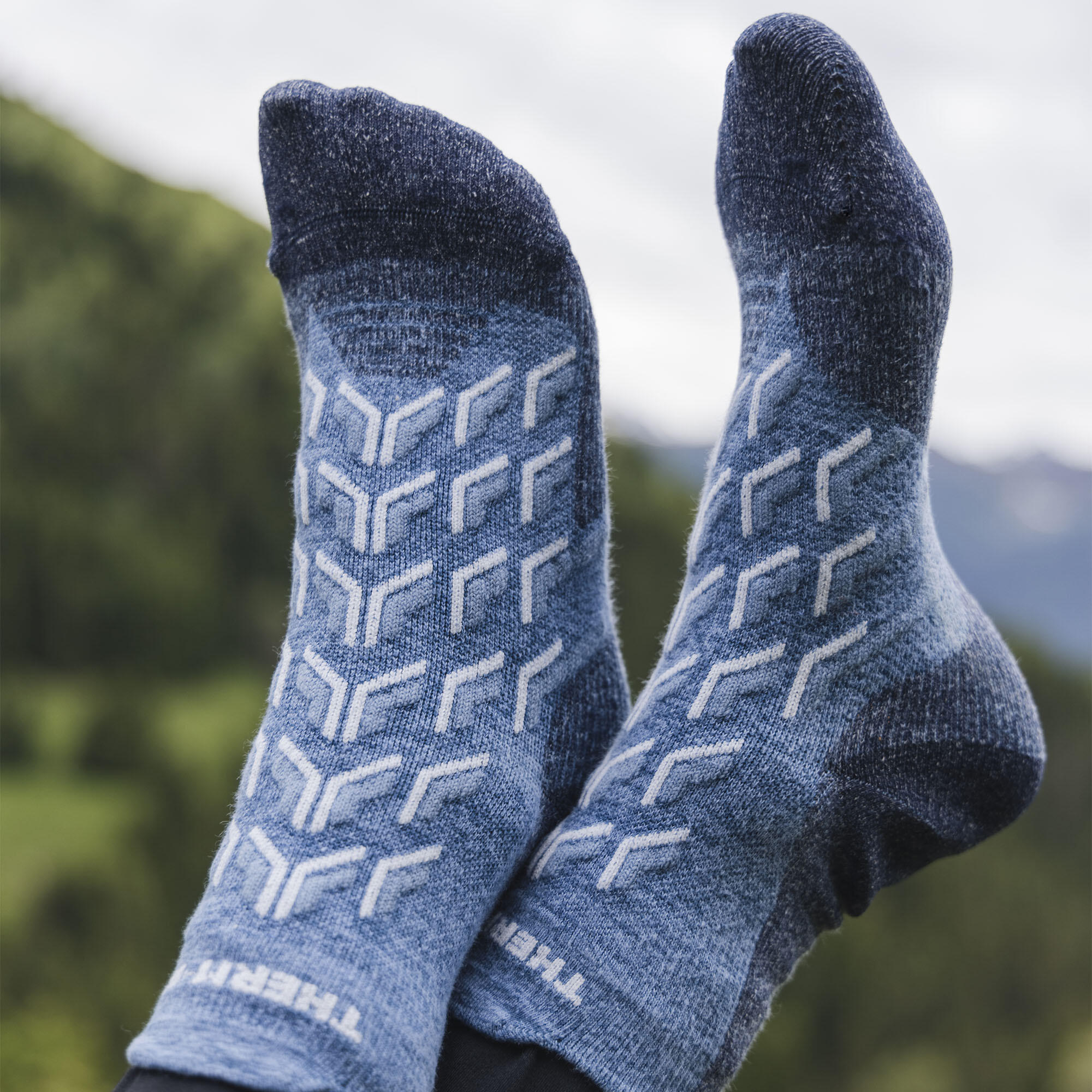 Kühlen Damen-socken für sommerliche. Satz x 2 Paaren - Trekking Cool Ankle Lady 4/4
