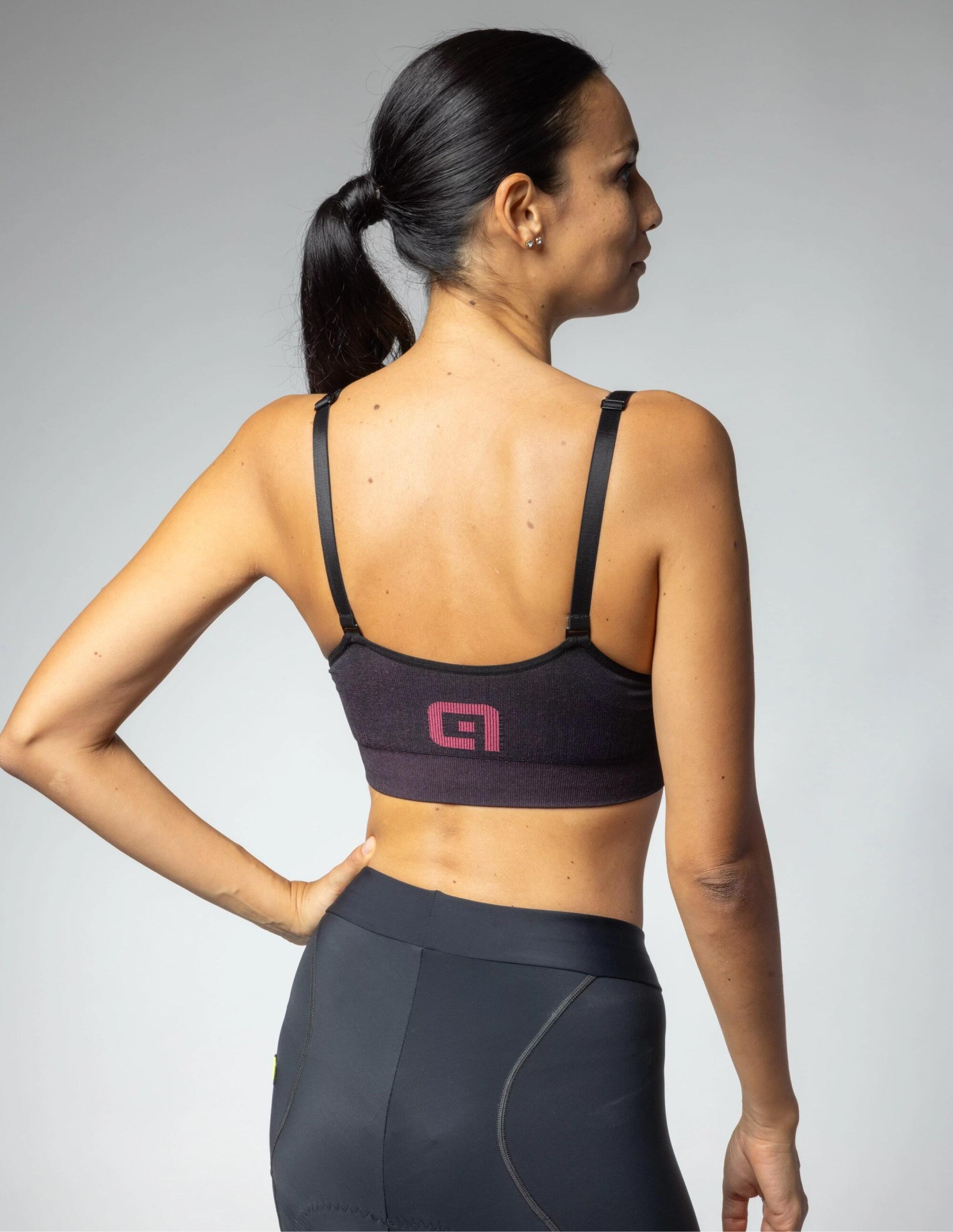 Brassière Femme Alé Magic Noir/Rose 7/7