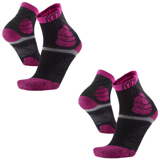 Calzini da trail running con rinforzi su caviglia. Set di 2 paia - Trail Protect