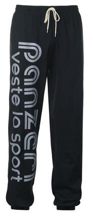 Pantalon Jogging Panzeri Uni H - Noir / Argent