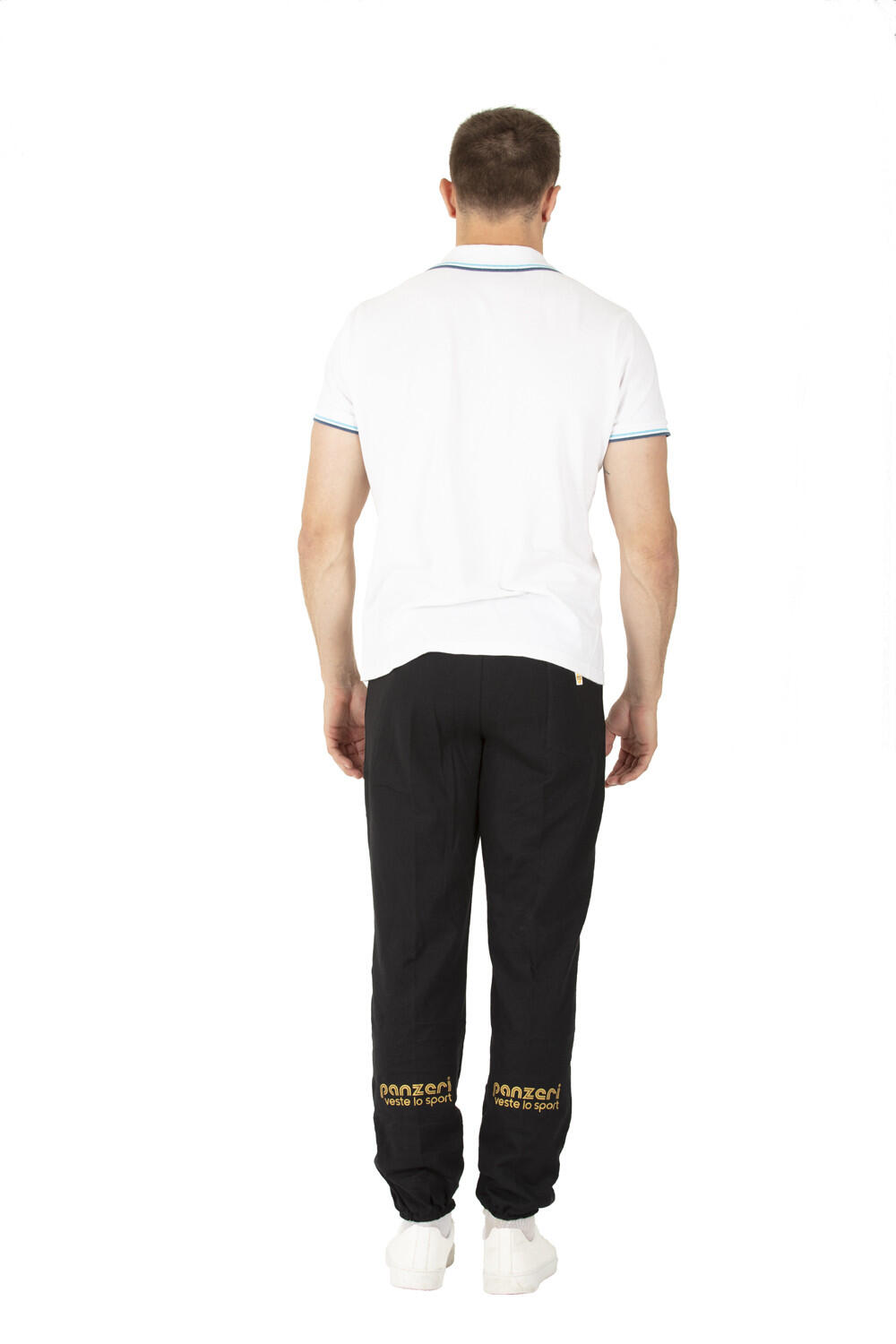 Pantalon Jogging Panzeri Uni H - Noir / Or 2/5