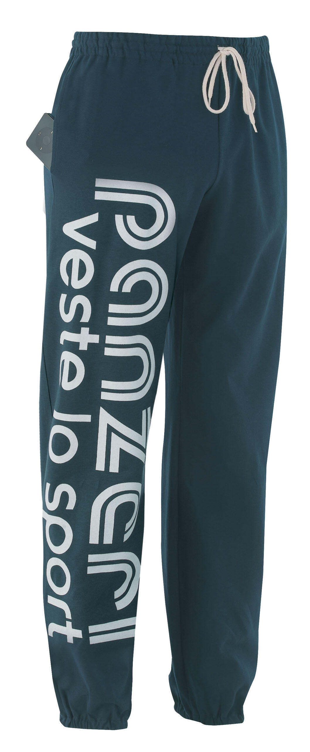 Pantalon Jogging Panzeri epais PARK O Gris fonce Blanc PANZERI Decathlon