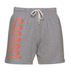 Short Panzeri Uni A - Gris chiné / Orange fluo