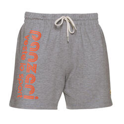 Short Panzeri Uni A - Gris chiné / Orange fluo