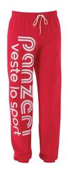 Pantalon Jogging Panzeri Uni H - Rouge / Blanc