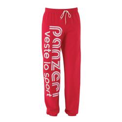 Pantalon Jogging Panzeri Uni H - Rouge / Blanc