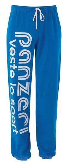 Pantalon Jogging Panzeri Uni H - Bleu roi / Blanc