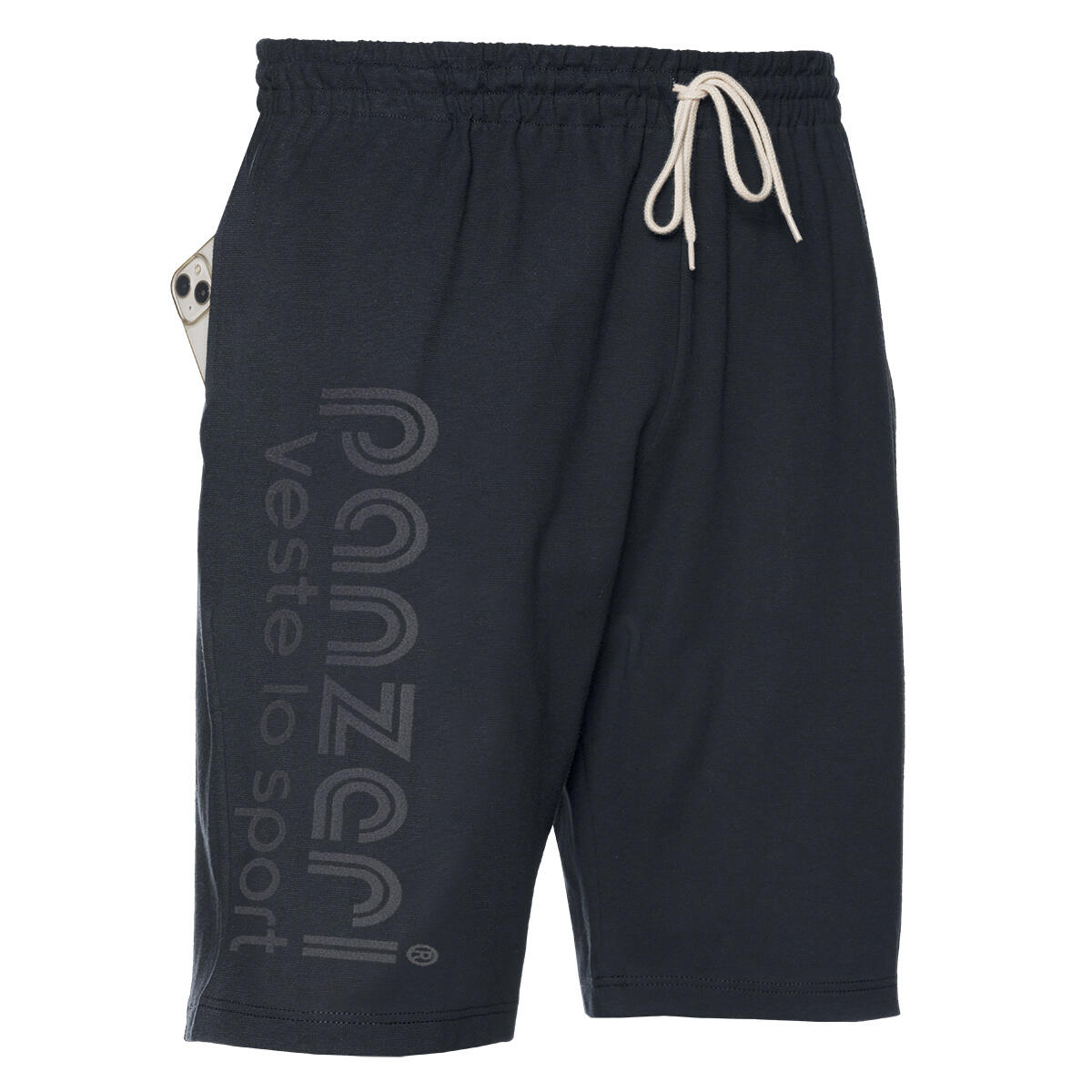 Bermuda Panzeri Park B - Noir / Noir Nacré 2/4